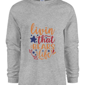 LIvin that bears life Men Longsleeve TShirts