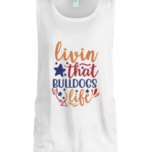 livin that bulldogs life Tanktops Men