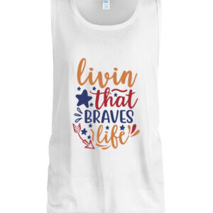 livin that braves life Tanktops Men